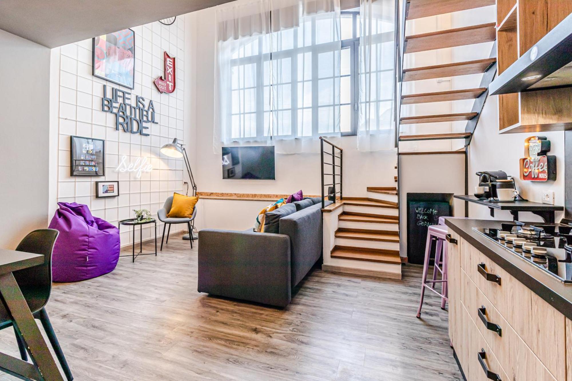 Appartement Private Parking Loft Di Design In Pieno Centro *